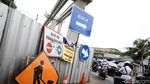 Bangun Stasiun H Nawi, Jalan Fatmawati Ditutup