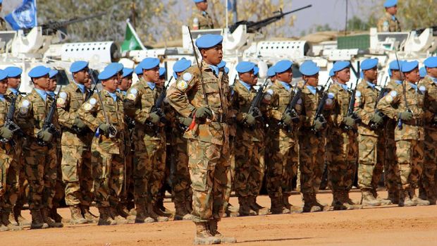 PBB Beri Medali Kehormatan Untuk Pasukan Perdamaian TNI di Darfur