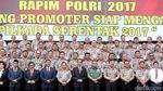 Jokowi Beri Wejangan di Rapim Polri
