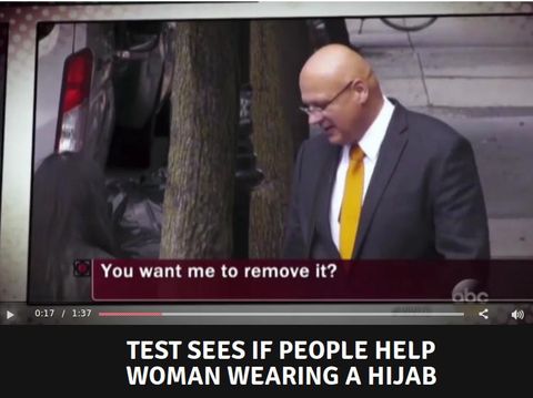 Ini Perbedaan Reaksi Pria di Inggris Saat Wanita Berhijab Butuh Bantuan