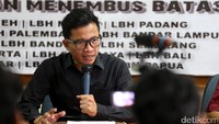 Usman Hamid menyambut baik film Istirahatlah Kata-kata yang diputar di bioskop dan mendapat sambutan masyarakat luas.