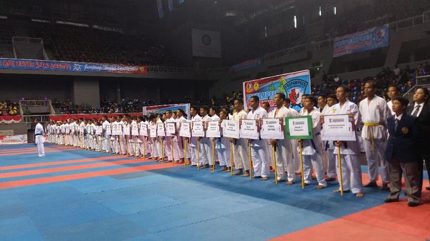 Buka Kejuaran Karate, Panglima Berharap Ada Bibit Unggul Atlet