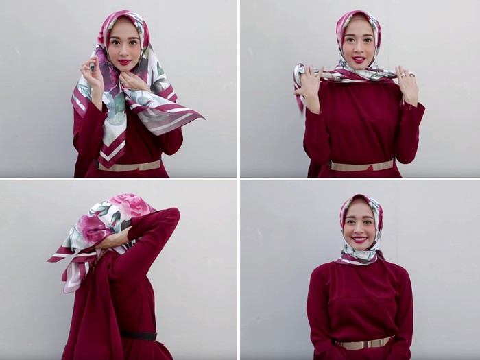 Jenis Jilbab Laudya Chintya Bella