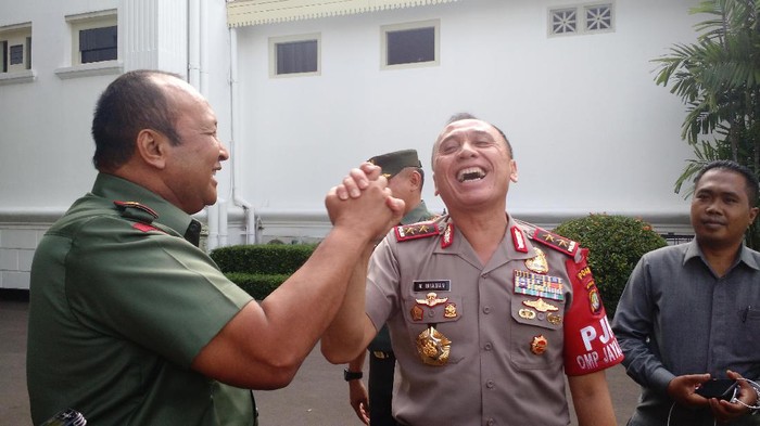 Bertemu Jokowi, Pangdam dan Kapolda Metro: Jakarta Aman!