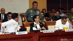 Komisi I DPR Rapat dengan Panglima TNI, Menlu, dan Menhan