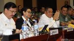 Komisi I DPR Rapat dengan Panglima TNI, Menlu, dan Menhan
