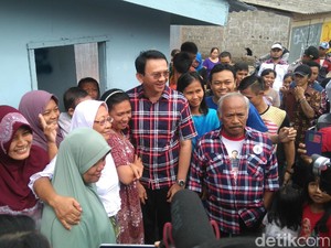 Ahok Blusukan ke Ulujami, Warga Mengaku Sudah Tak Kebanjiran