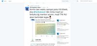 Admin TNI AU Kembali 'Gertak' Netizen Nyinyir di Twitter