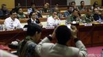 Komisi I DPR Rapat dengan Panglima TNI, Menlu, dan Menhan