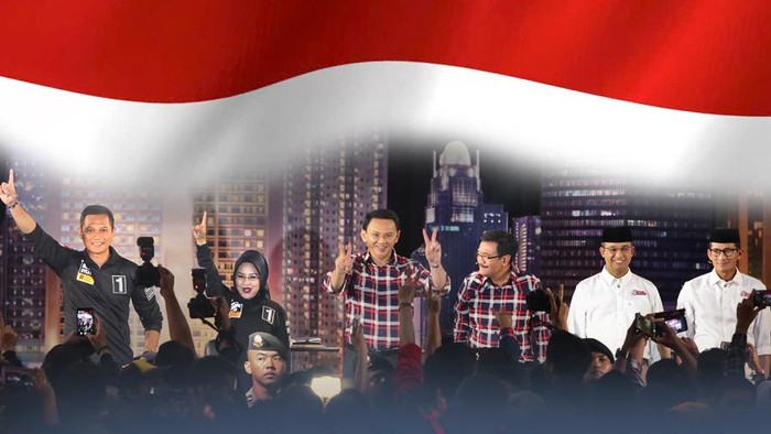 Ini TPS Tempat Cagub-Cawagub DKI Mencoblos