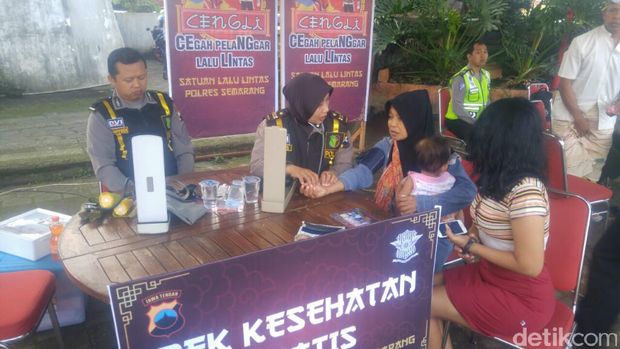 Cengli, Cara Unik Satlantas Semarang Tunjukan Kebhinekaan