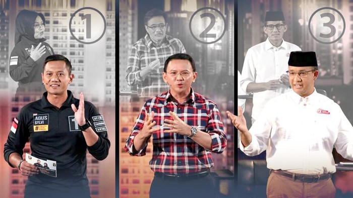 Beda  Agus, Ahok dan Anies Soal Pembangunan Sosial Ekonomi DKI