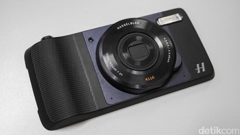Nama resmi Mods kamera adalah Hasselblad True Zoom, yang dibuat atas kerja sama dengan Hasselblad. Foto: detikINET - Anggoro Suryo Jati