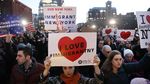 Trump Didemo Terkait Pendaftaran Muslim AS
