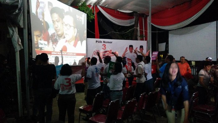 Nobar Debat Cagub Kedua, Timses Anies-Sandi: Pasti Seru