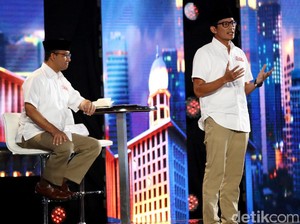 Sandiaga akan Turunkan Tensi saat Debat Ketiga
