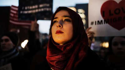 Trump Didemo Terkait Pendaftaran Muslim AS