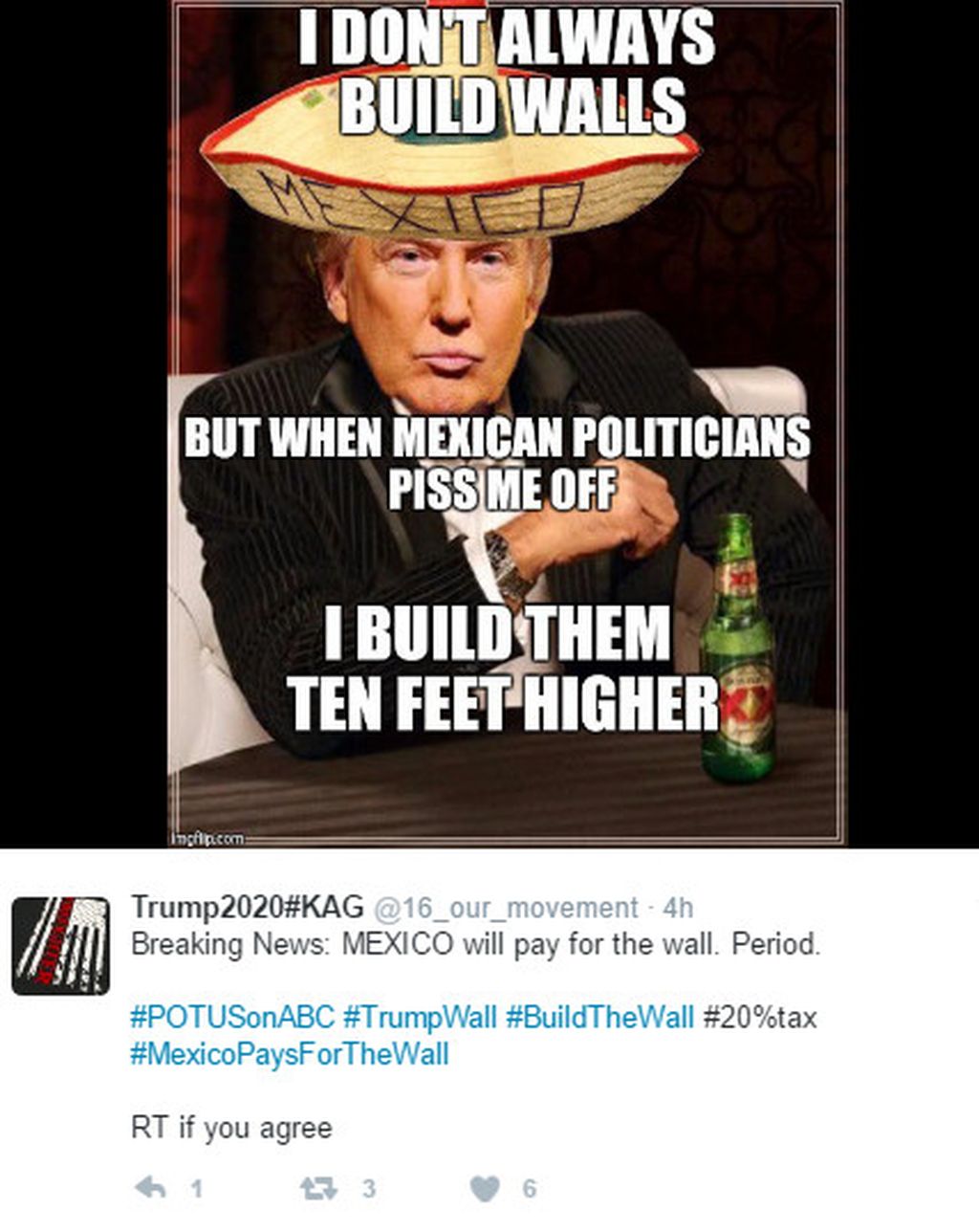 Ketika Tembok Trump Jadi Meme Kocak Foto 3