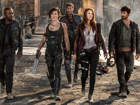 Screenshoot Resident Evil: The Final Chapter.