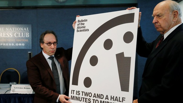 Jarum Jam Kiamat Semakin Mendekati Tengah Malam