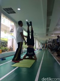 Sandiaga olahraga jelang debat kedua / 