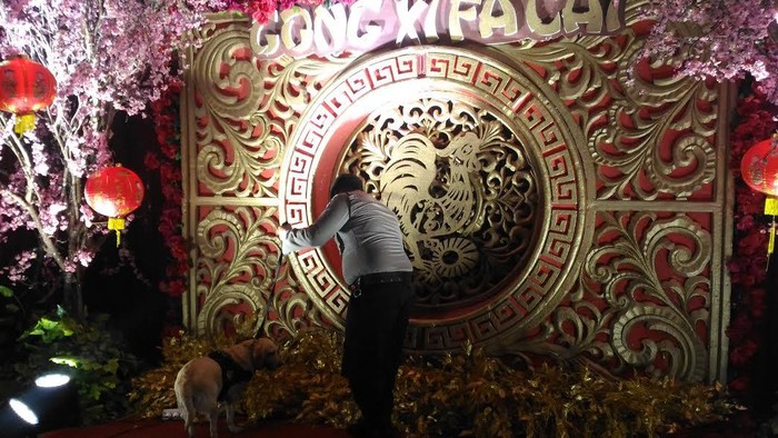 Selain Kelenteng, Polisi juga Sterilisasi Lokasi Perayaan Imlek