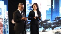 Debat Cagub dan Cawagub DKI ronde kedua ini dimoderatori oleh Tina Talisa dan Eko Prasojo.