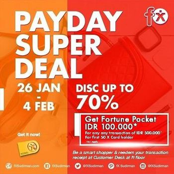 Yuk, Serbu 5 Mal Jakarta yang Gelar Diskon Hingga 80% di Hari Imlek