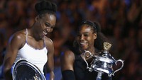 Itu merupakan duel ke-9 Serena dan Venus di sebuah partai final grand slam (REUTERS/Thomas Peter).