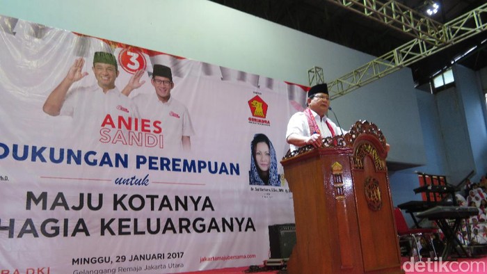 Prabowo Bicara Soal Anies yang Dulu Lawan dan Legawanya Sandiaga