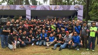Acara ini bertujuan untuk mempererat persaudaraan dan kekeluargaan antarpengguna MAXI Yamaha dan melanjutkan semangat Live in The Higher Stage untuk semua pecinta Maxi Yamaha. Foto: Yamaha