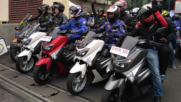 Yamaha Indonesia Lepas 100 Peserta Maxi Turing