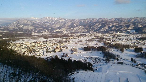 Hakuba dari ketinggian (Doni/detikTravel)