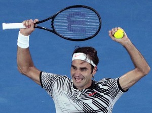Kalahkan Nadal, Federer Juara Australia Terbuka 2017