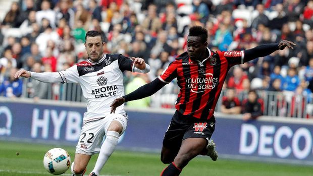 Mario Balotelli hanya ada di posisi ke-16 dalam daftar gaji pemain tertinggi di Ligue 1.