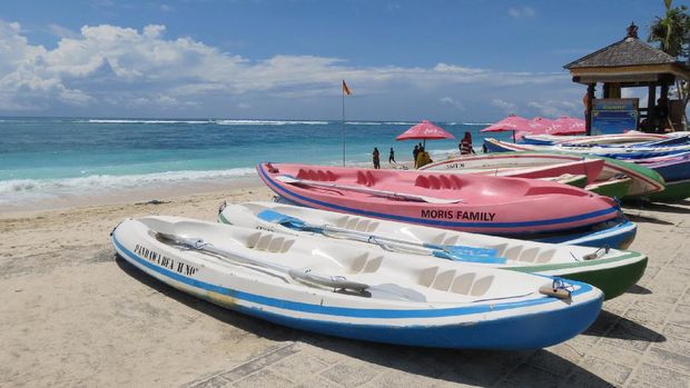 Kano yang bisa disewa untuk watersport (Fitraya/detikTravel)