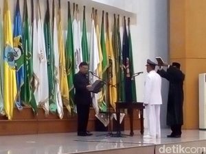 Lantik 3 Penjabat Gubernur, Mendagri Tekankan Kesuksesan Pilkada
