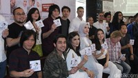 Sederetan artis ternama pun ikut berpartisipasi di dalamnya. Pool/Ismail/detikFoto.