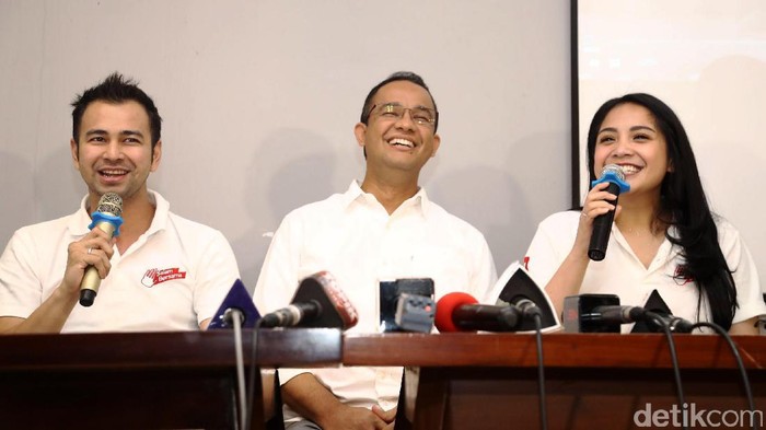 Dukung Anies-Sandi, Raffi dan Gigi Ajak Anak Muda Tidak Golput