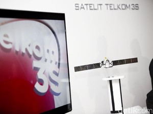Satelit Telkom 3S Bisa Pancarkan Siaran HDTV