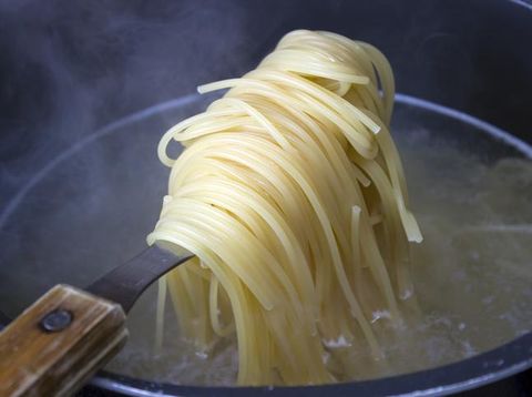 Spaghetti with tomato sauce