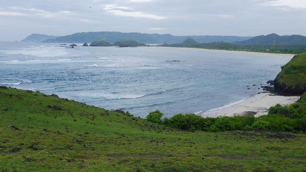 Panorama indah dari Mandalika