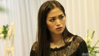 Jessica Iskandar tampak hadir di Rumah Duka Sentosa, Jakarta Pusat pada Senin (30/1/2017).
