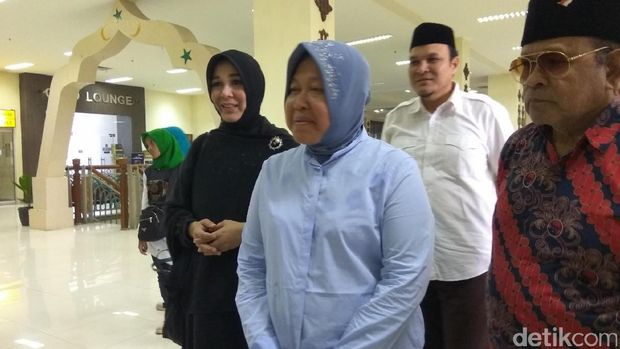  Wali Kota Surabaya Tri Rismaharini (Risma) di Banda Aceh, Senin (30/1/2017)