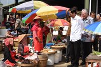 Jokowi Resmikan Pasar Sambi di Boyolali: Saya Bahagia Sekali