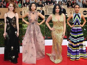 Tak Seperti Golden Globe, Red Carpet SAG Awards 2018 Lebih Berwarna