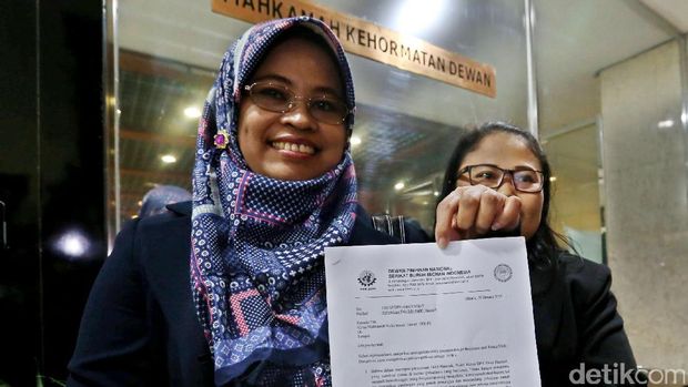 LACI saat melapor ke MKD / 