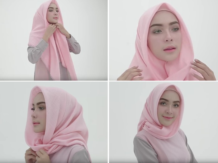 Tutorial Hijab Paris Ala Selebgram Cantik Asal Bogor Hamidah