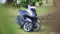 Hal ini wajar, karena memang Yamaha ingin memberikan tampilan Tricity 155 ini menjadi satu yang elegan dan modern. Sehingga memiliki daya tarik tersendiri bagi konsumen.