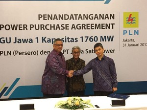 Kontrak PLTGU Jawa I Diteken, Ini Kata Dirut PLN